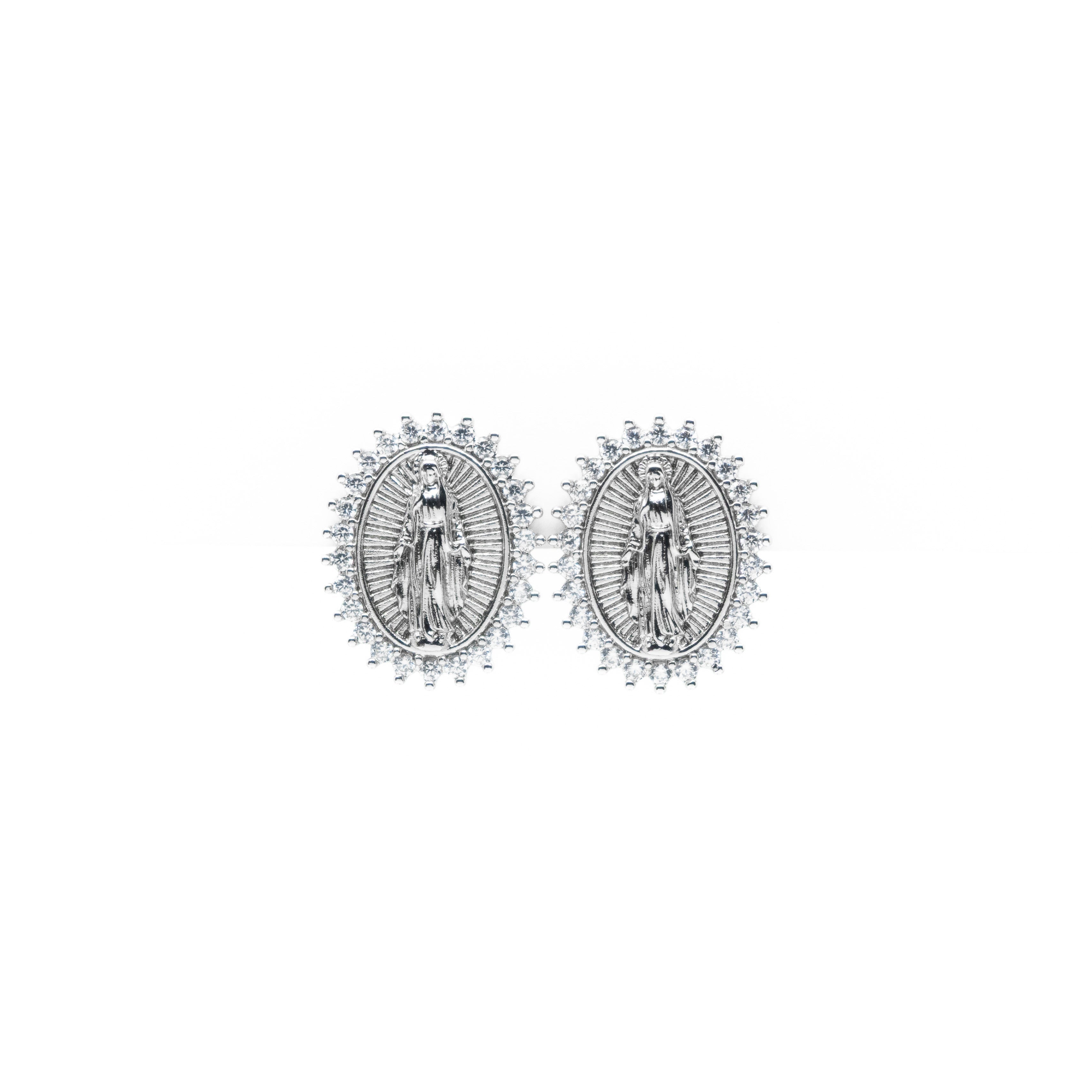 Aretes Virgen De Guadalupe