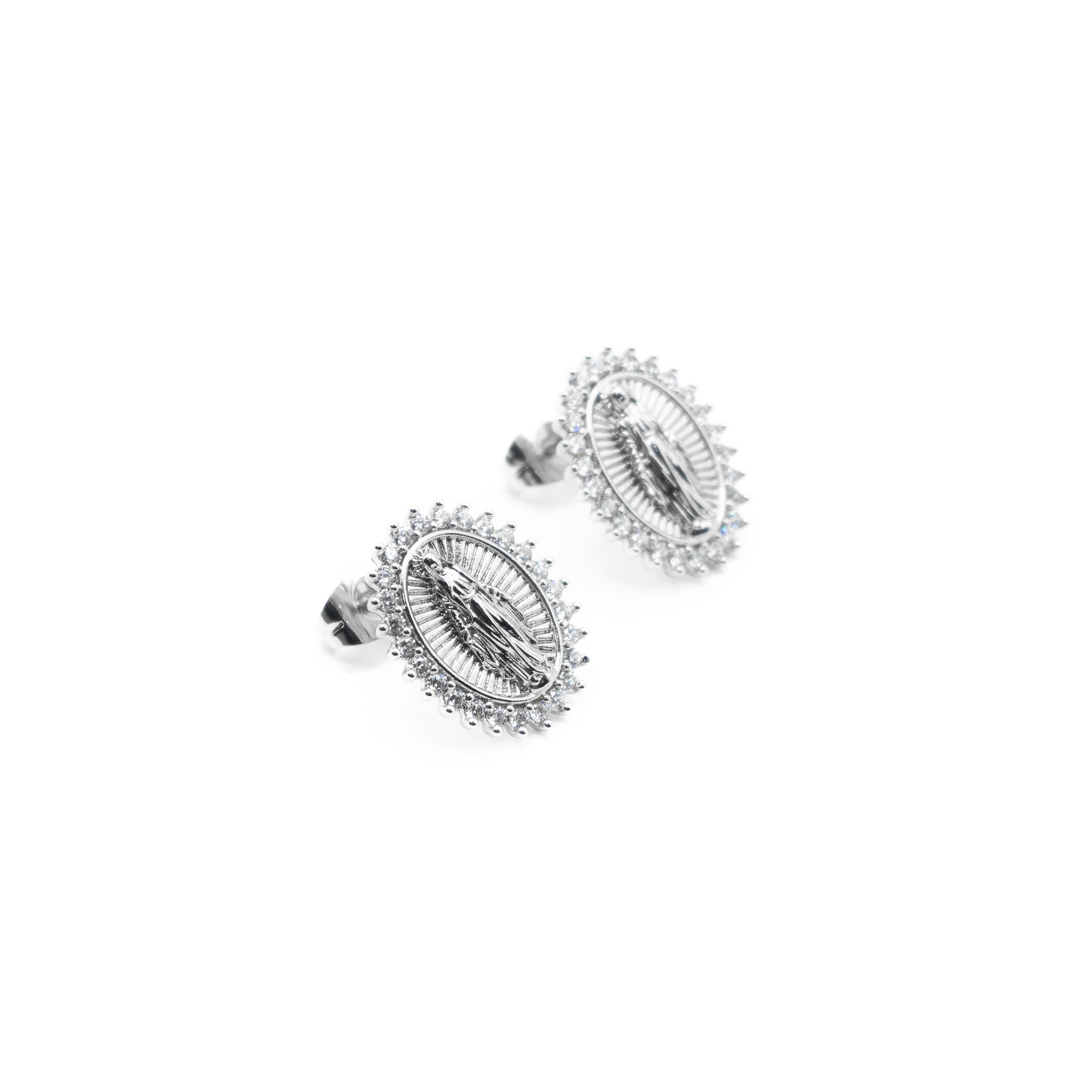 Aretes Virgen De Guadalupe