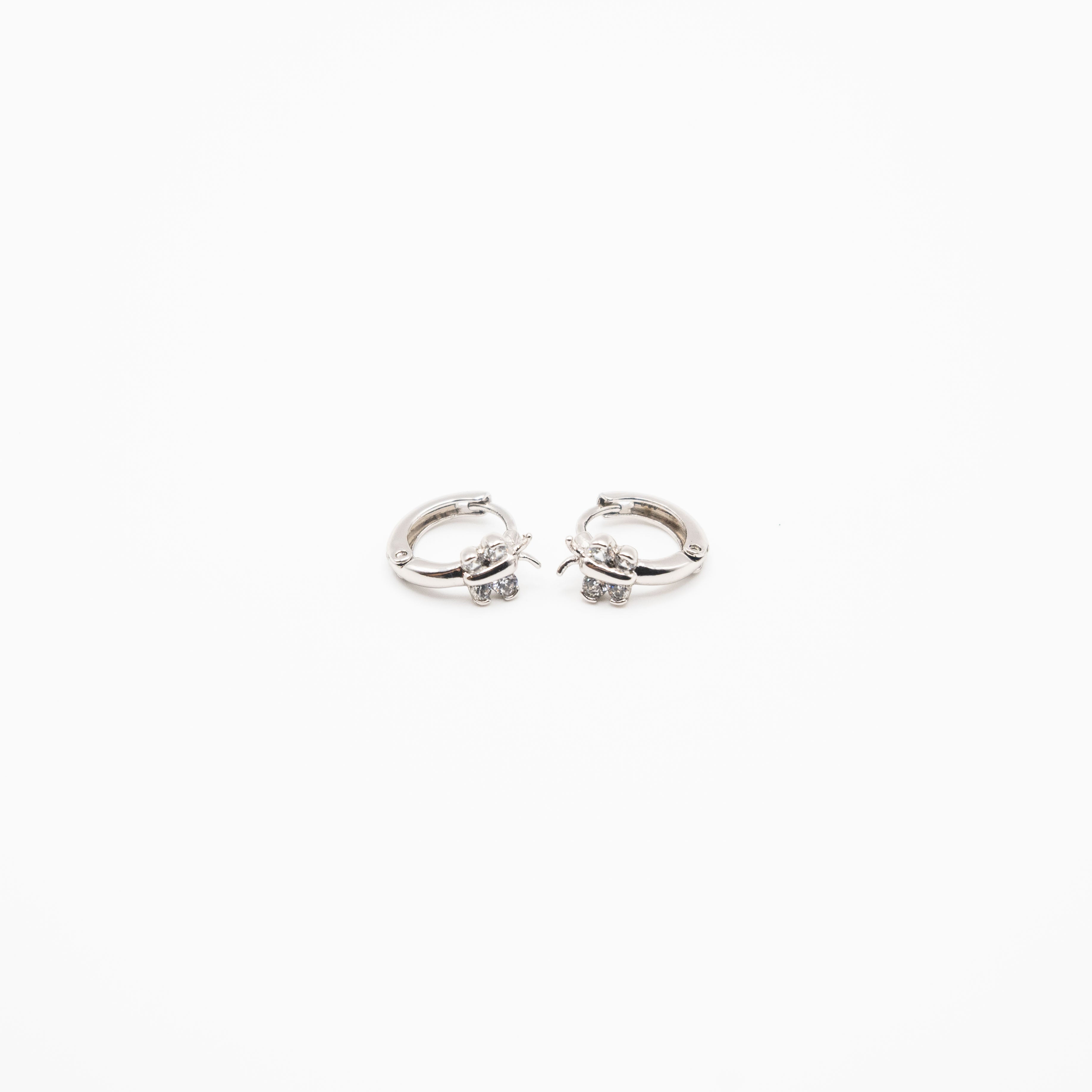 Aretes De Mariposa Strass
