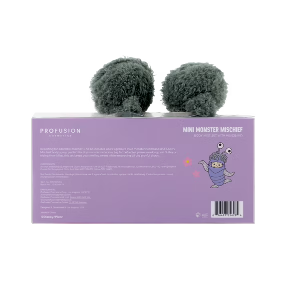 Profusion Cosmetics Monsters Inc - Boo Headband + Spray Set