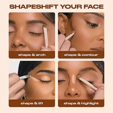 Urban Decay Naked Shaped Paleta de Maquillaje Warm-Toned para Ojos y Rostro