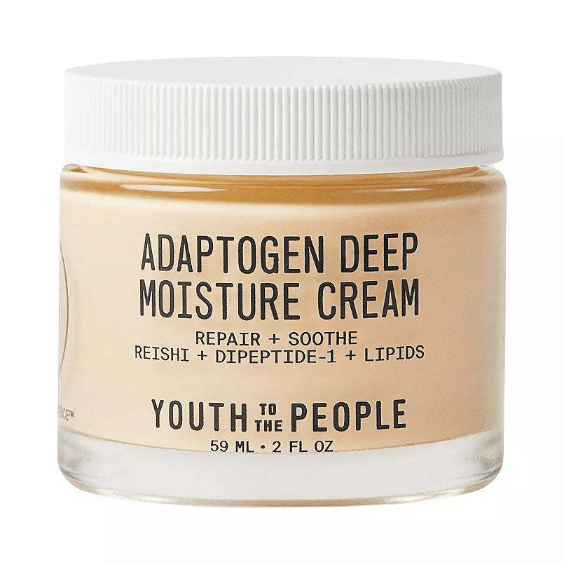 Youth To The People Adaptogen Skin Repairing Moisturizer con Péptidos para Piel Sensible y Seca Crema restauradora para piel sensible y seca