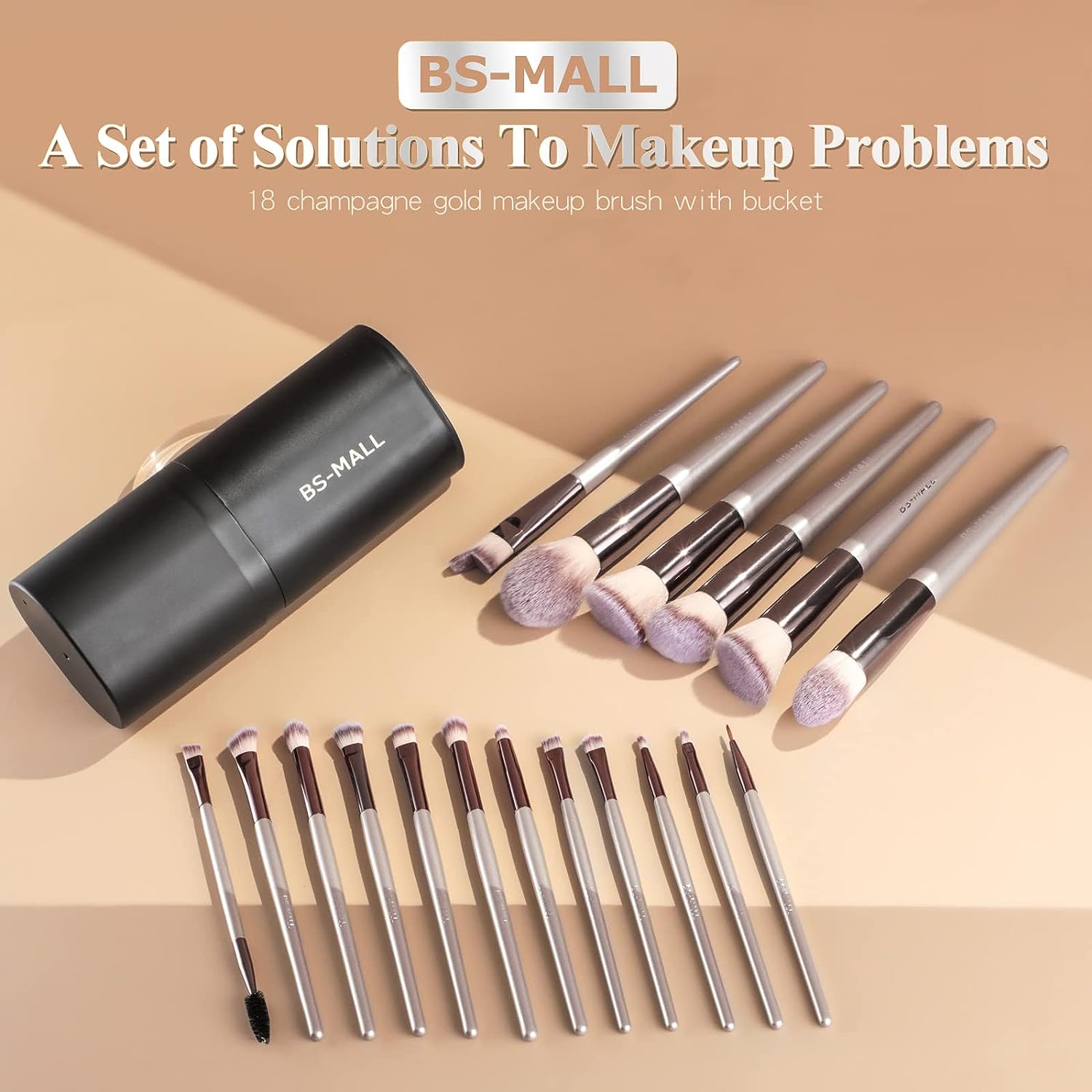 Set De Brochas Be Small Con Estuche