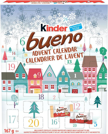 KINDER Calendario de Adviento BUENO 2024, 24 golosinas