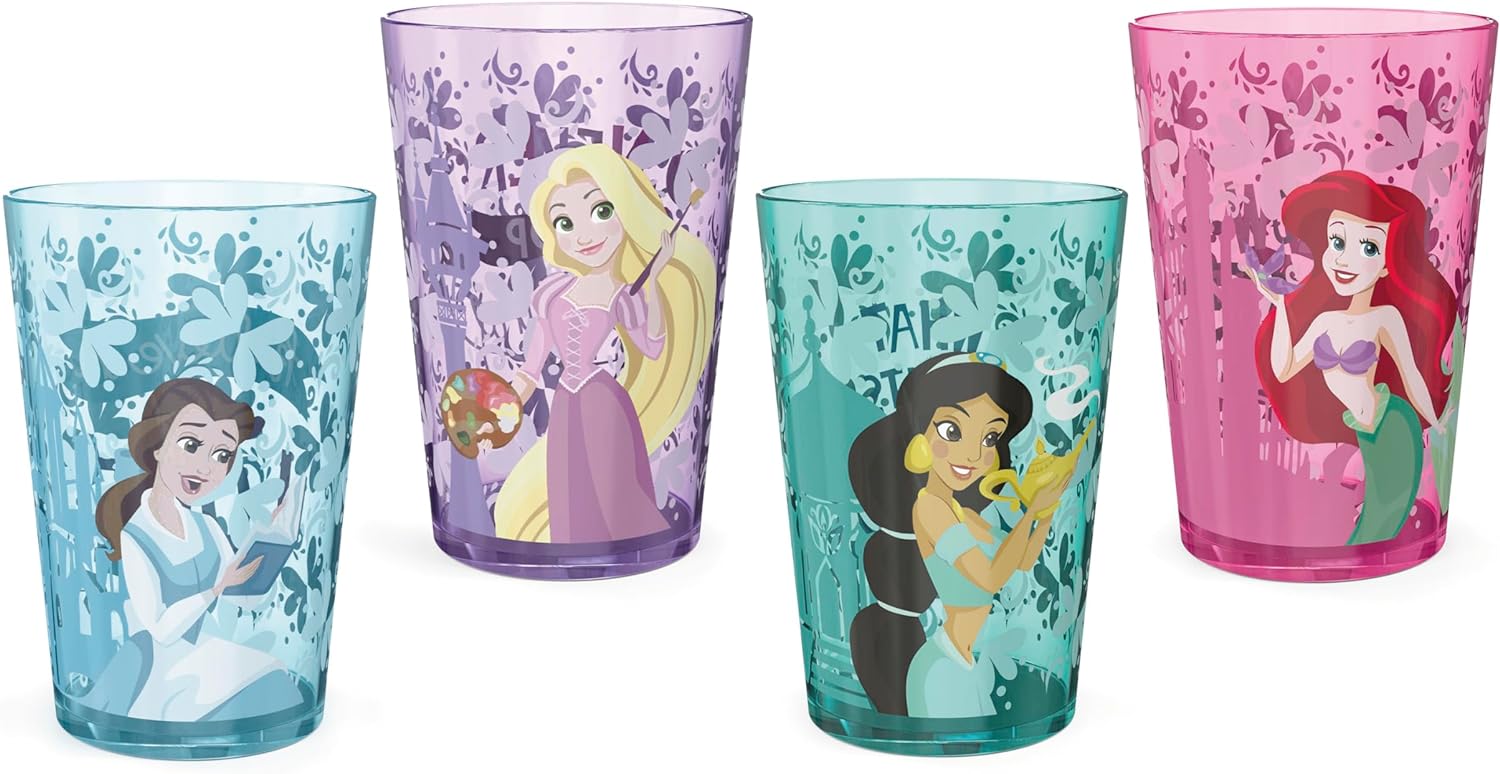 Princesas Disney Juego De Vasos