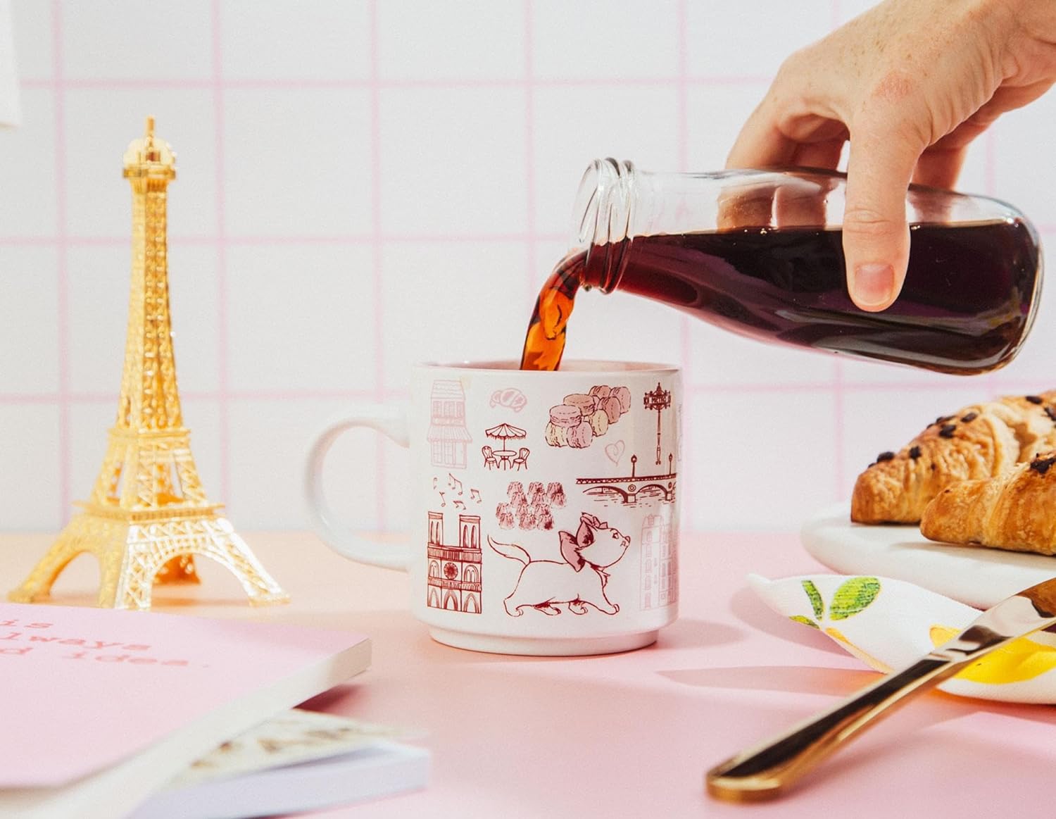 Aristogatos Taza Marie Paris Iconos