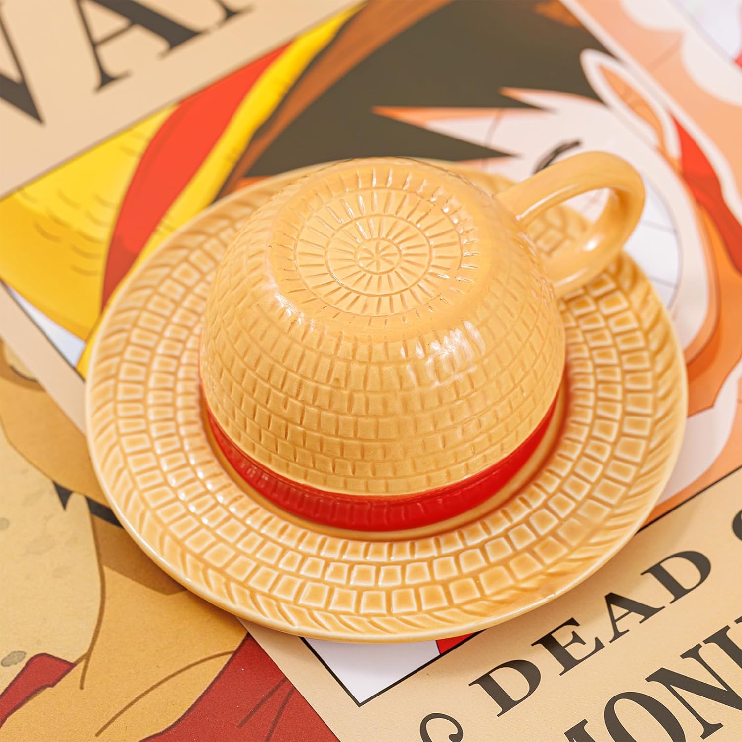 One Piece Taza Con Plato