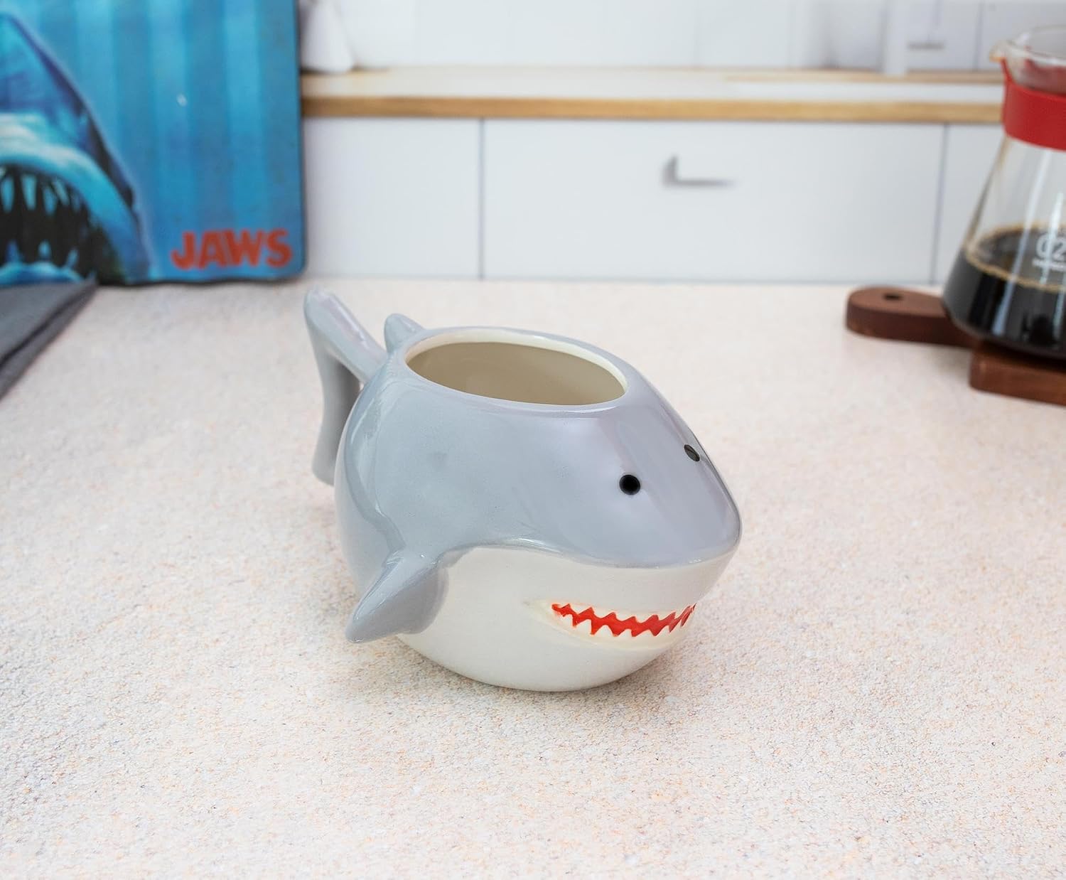 Taza Jaws Tiburon 3D