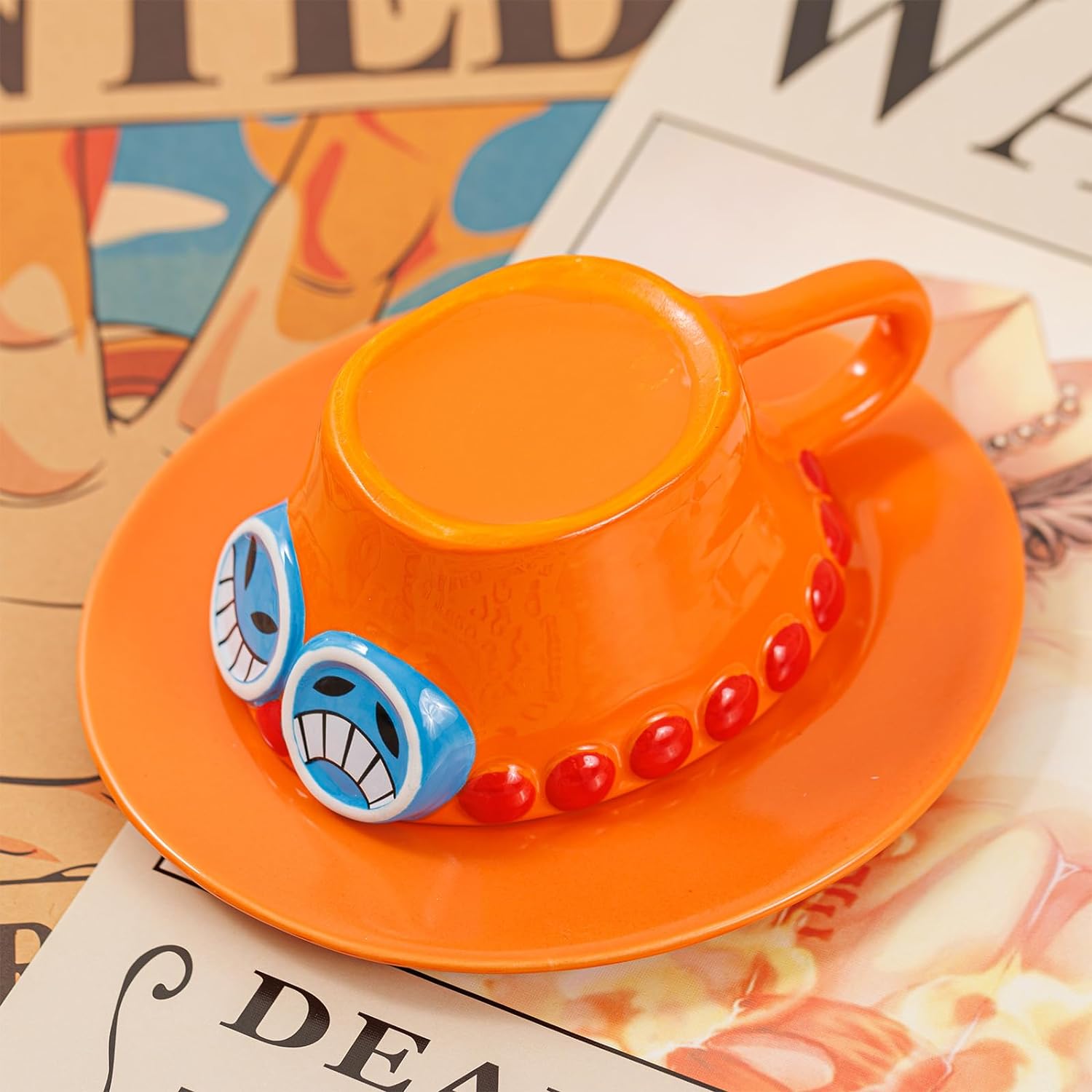 One Piece Taza Con Plato