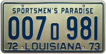 Jaws 50 aniversario - Placa de Matricula