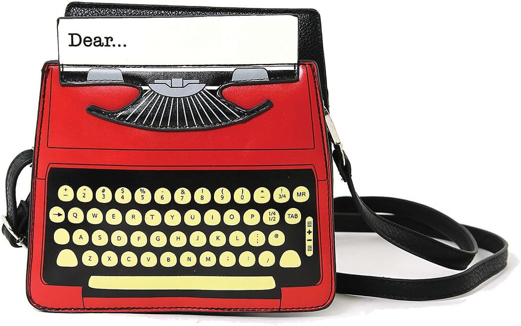Bolsa Vintage Maquina De Escribir