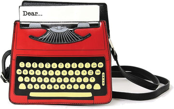 Bolsa Vintage Maquina De Escribir