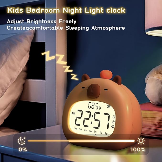 Reloj Despertador Capybara