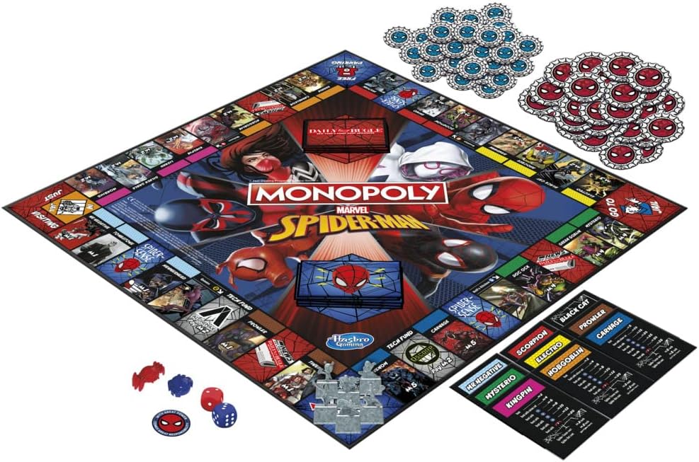 Hombre Araña Monopolio Spider Man Monopoly