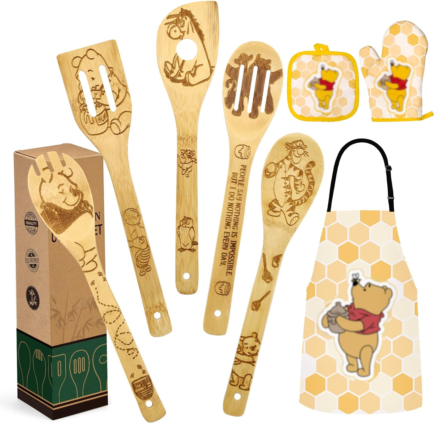 Winnie Pooh Set De Cocina Miel
