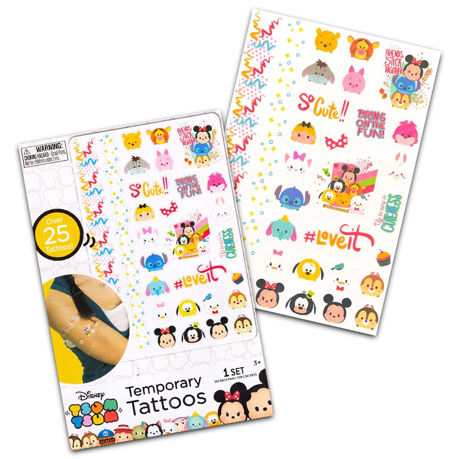 Cuaderno Disney 100 Años Con Separadores Y Calcamonias