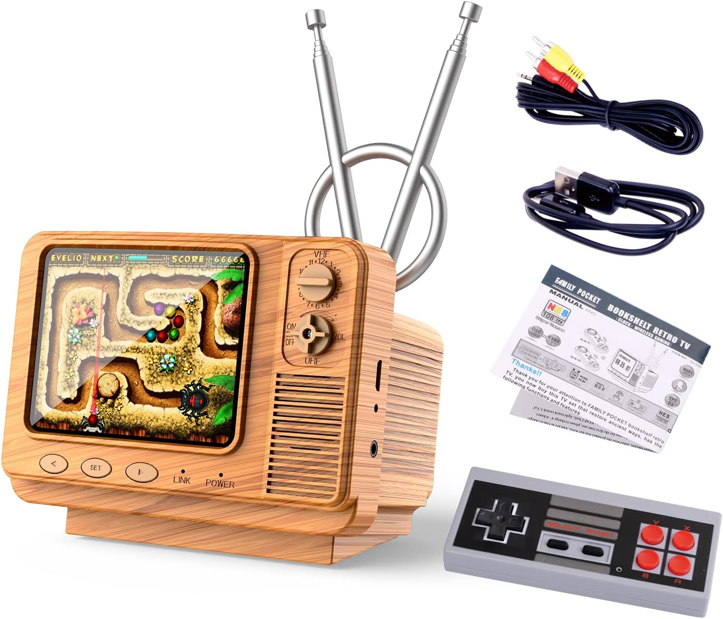 Consola Retro Juego De Mano Juegos Clasicos Televisión