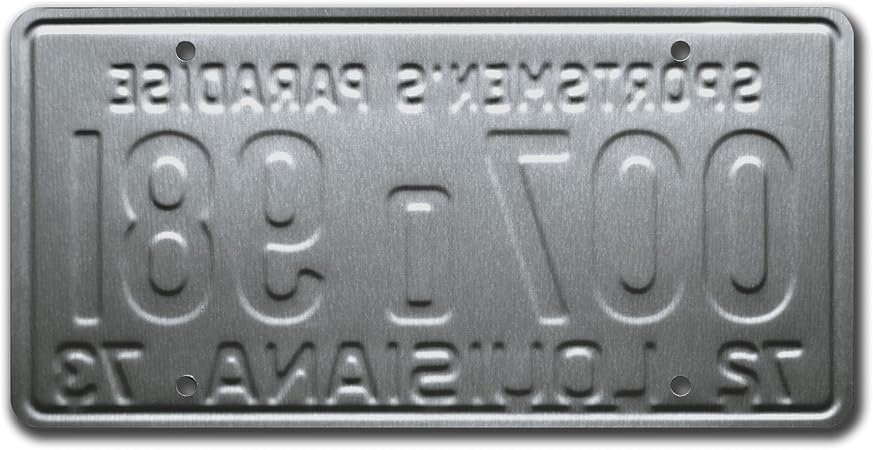 Jaws 50 aniversario - Placa de Matricula