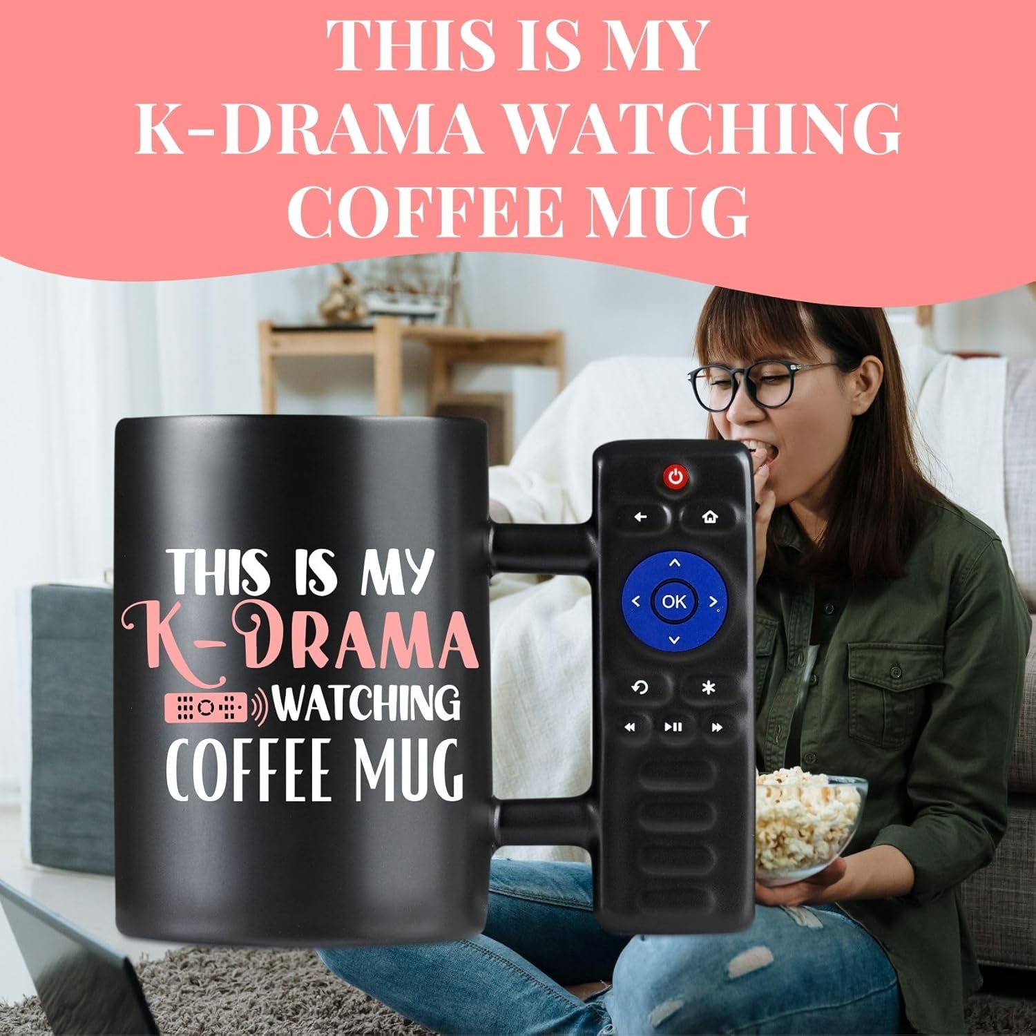 Taza Kdrama Corea Control Remoto