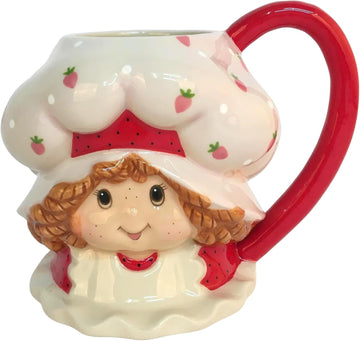 Rosita Fresita Taza Artesanal Rostro 3D