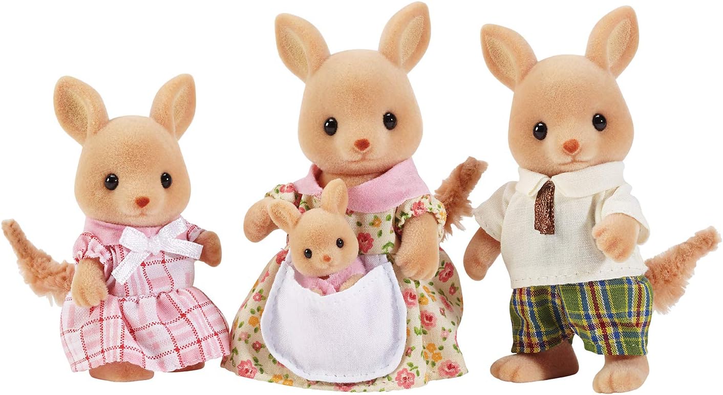 Ternurines Calico Critters - Familia de Kanguros