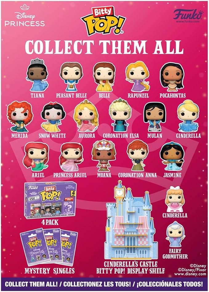 Calendario de Adviento Funko Pop! Bitty Princesas de Disney