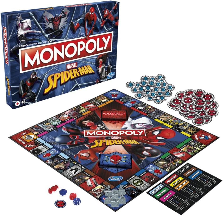 Hombre Araña Monopolio Spider Man Monopoly