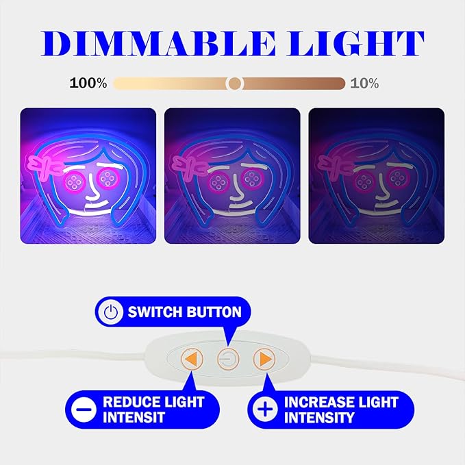 Coraline - Letrero Neón