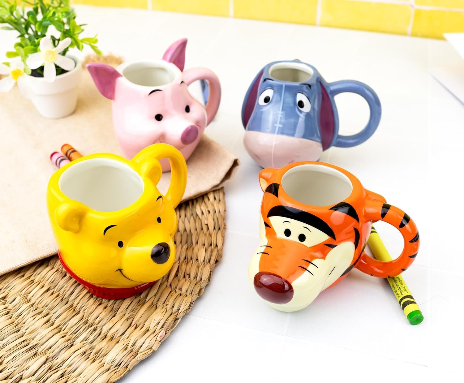 Disney Winnie The Pooh Set De Tazas MINI
