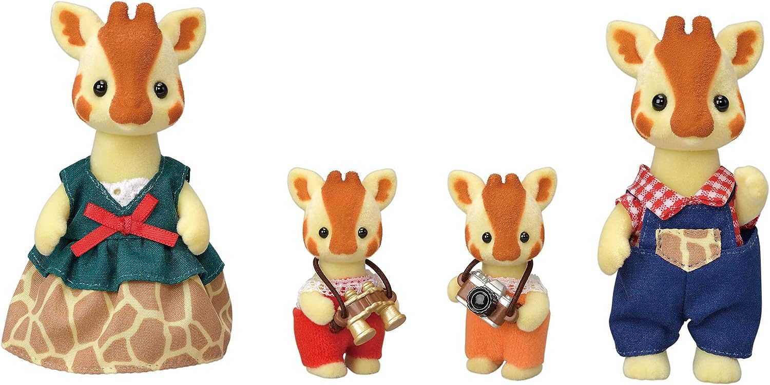 Ternurines Calico Critters - Familia de Jirafas