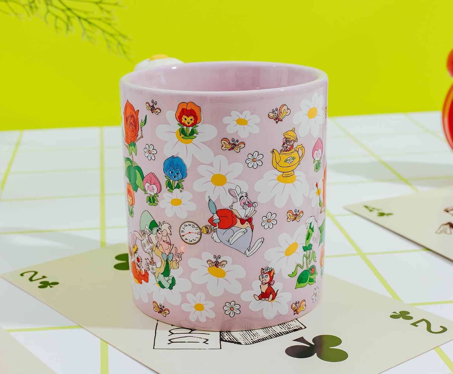 Alicia En El Pais De Las Maravillas Taza Jumbo Allover