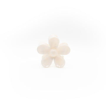 Pinza Flor Blanca