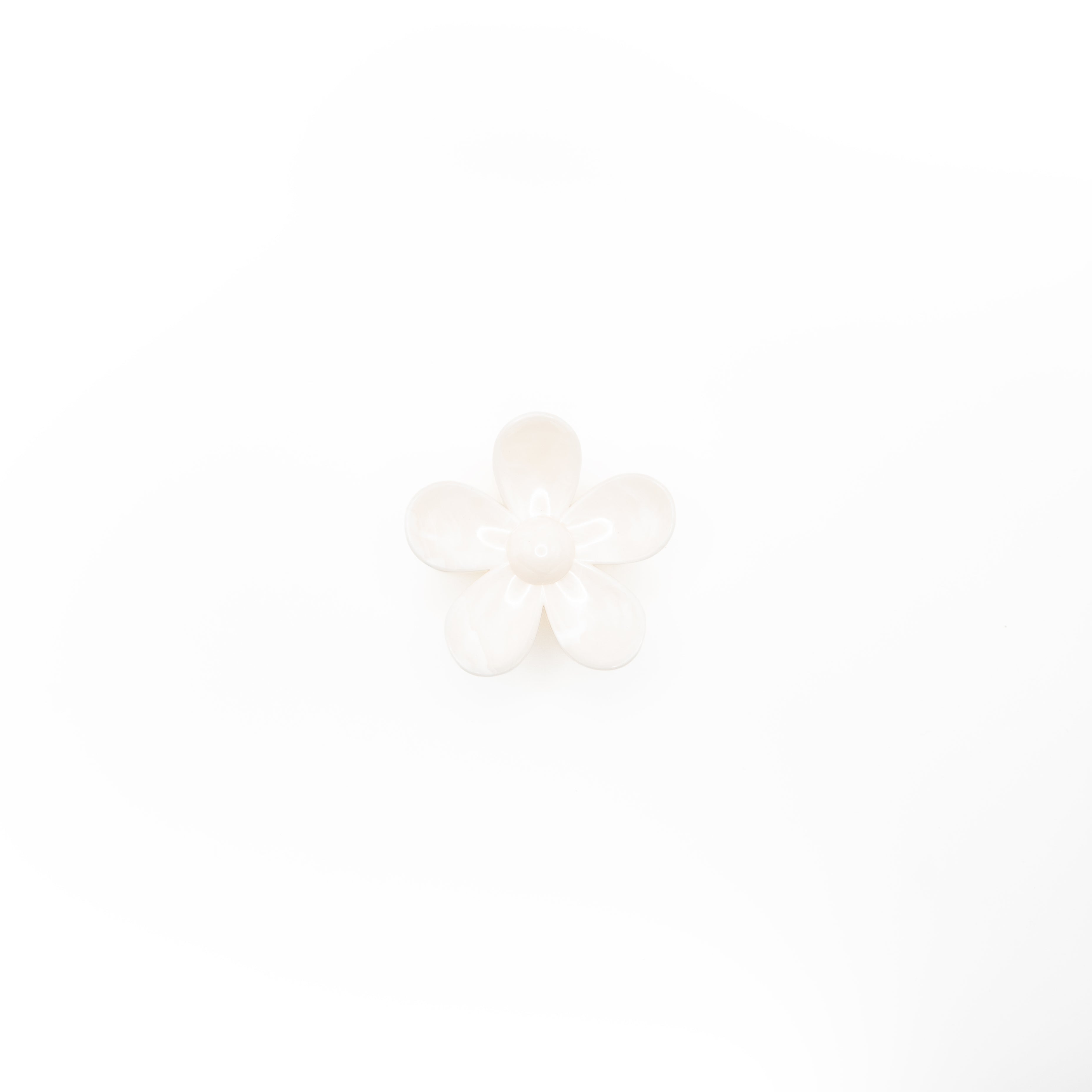 Pinza Flor Blanca