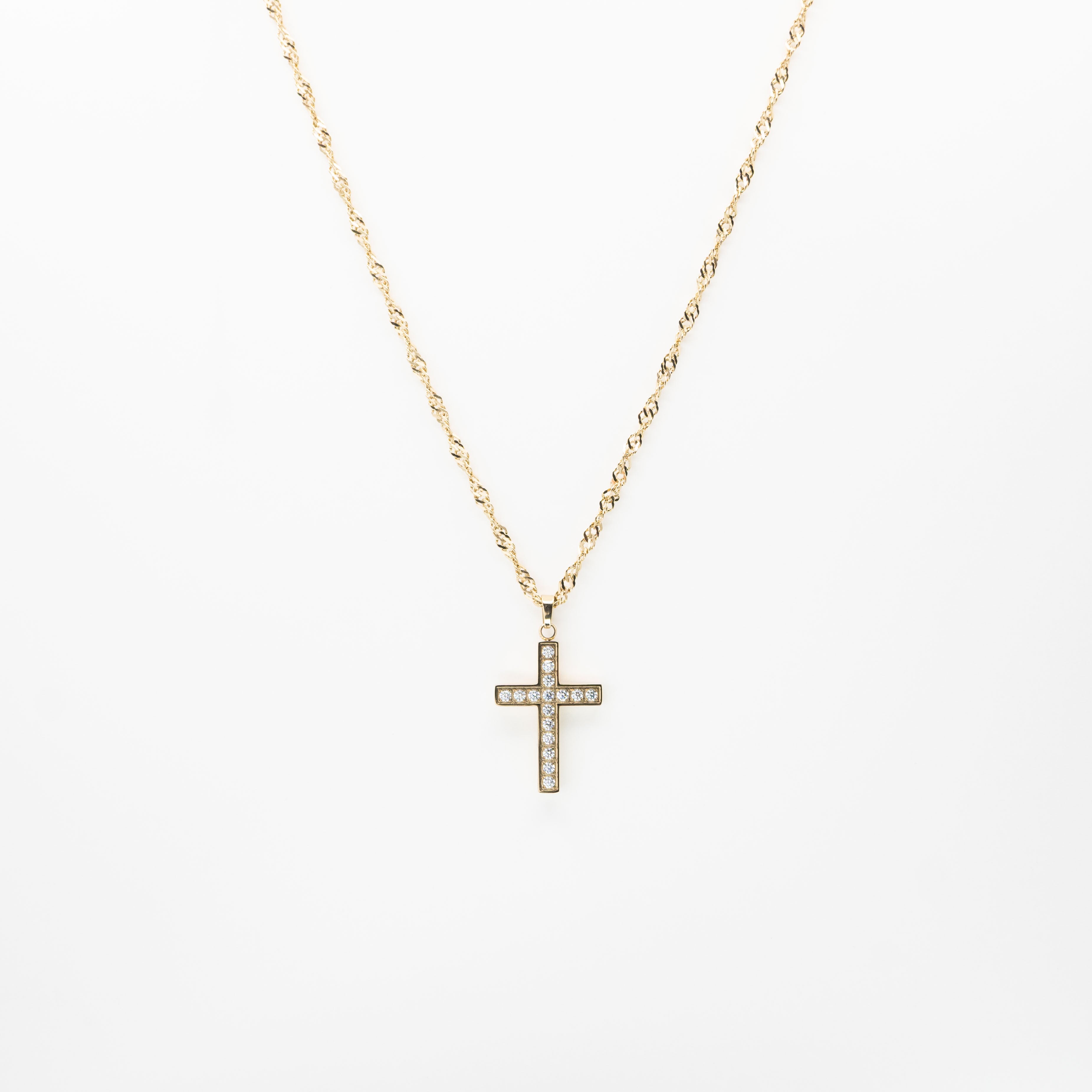Collar De Cruz Strass