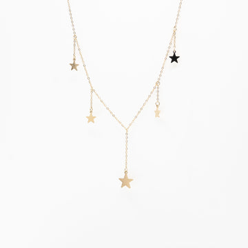 Collar Multidije De Estrellas Colgantes