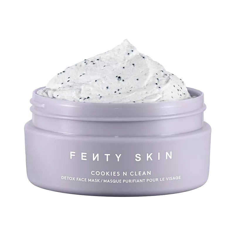 Fenty Skin Cookies N Clean Mascarilla Facial de Arcilla Batida con Detox de Poros, Ácido Salicílico y Carbón