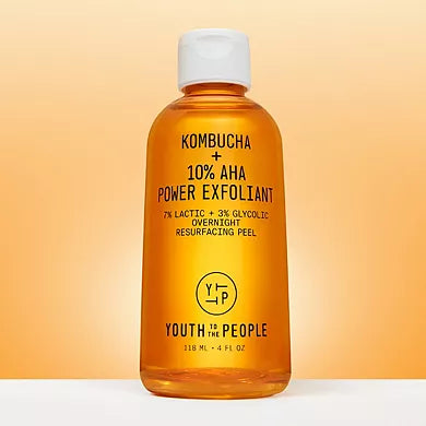 Youth To The People Kombucha + 10% AHA Exfoliante Líquido con Ácido Láctico y Glicólico
