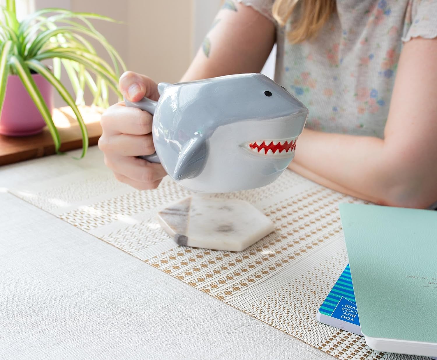 Taza Jaws Tiburon 3D