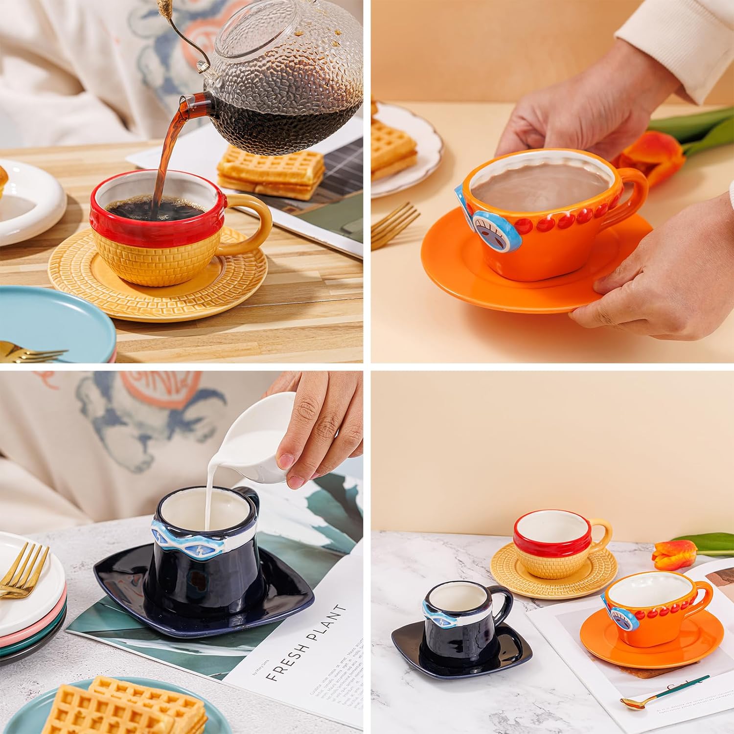 One Piece Taza Con Plato