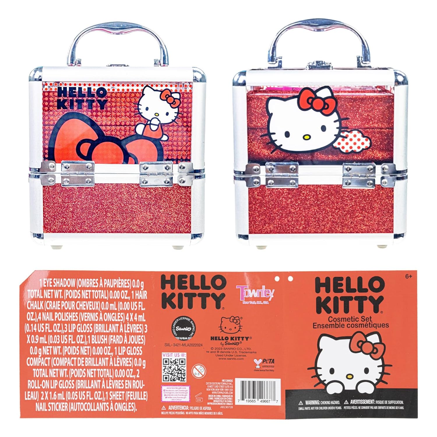 Hello Kitty Set De Uñas Regalo