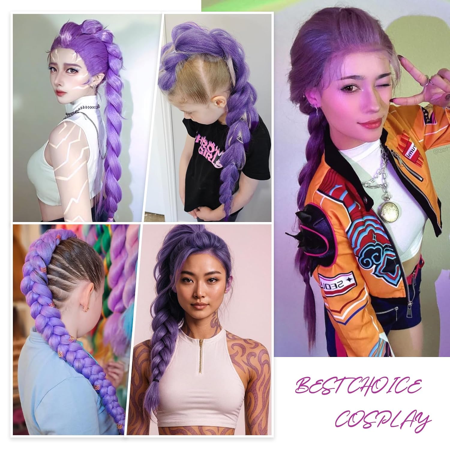 KPop Demon Hunters Huntrix Cosplay Coleta
