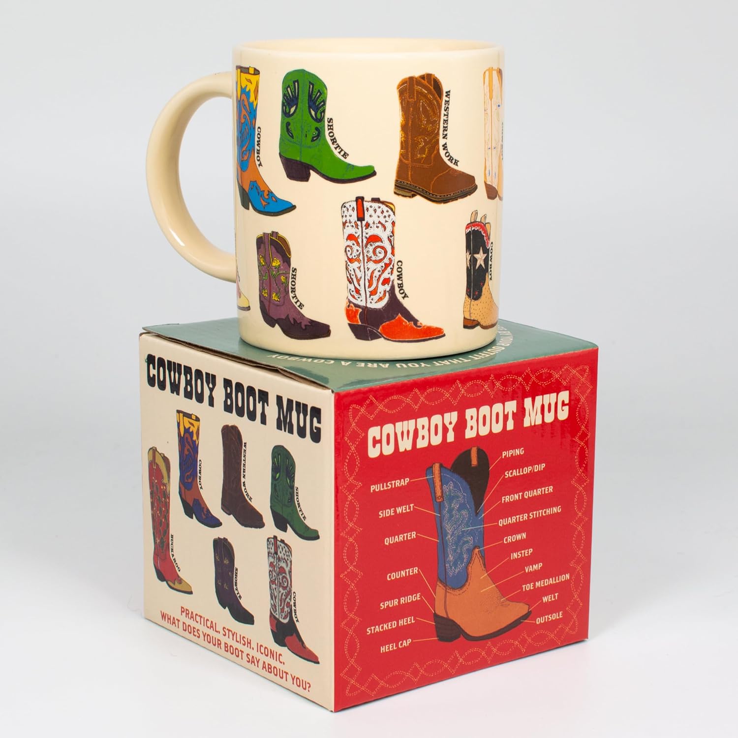 Tazas Botas Vaqueras Western