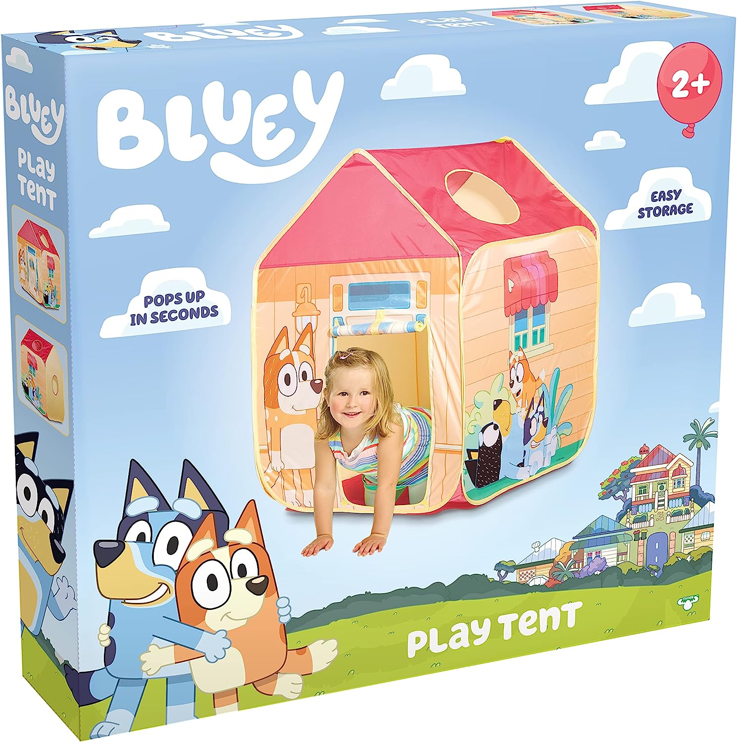 Bluey - Tienda de campaña Pop 'N' Fun Play
