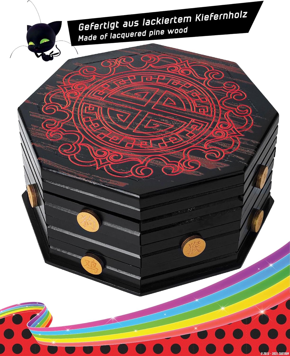 Miraculous Lady Bug Cofre Oficial
