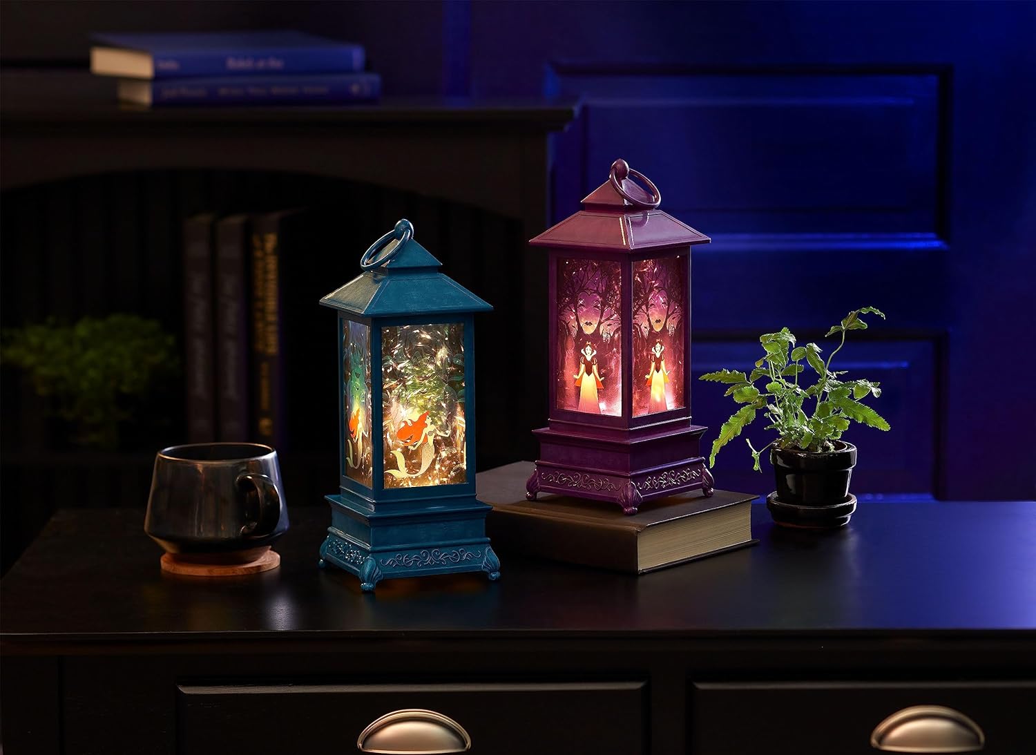 La Sirenita Linterna De Agua Lampara