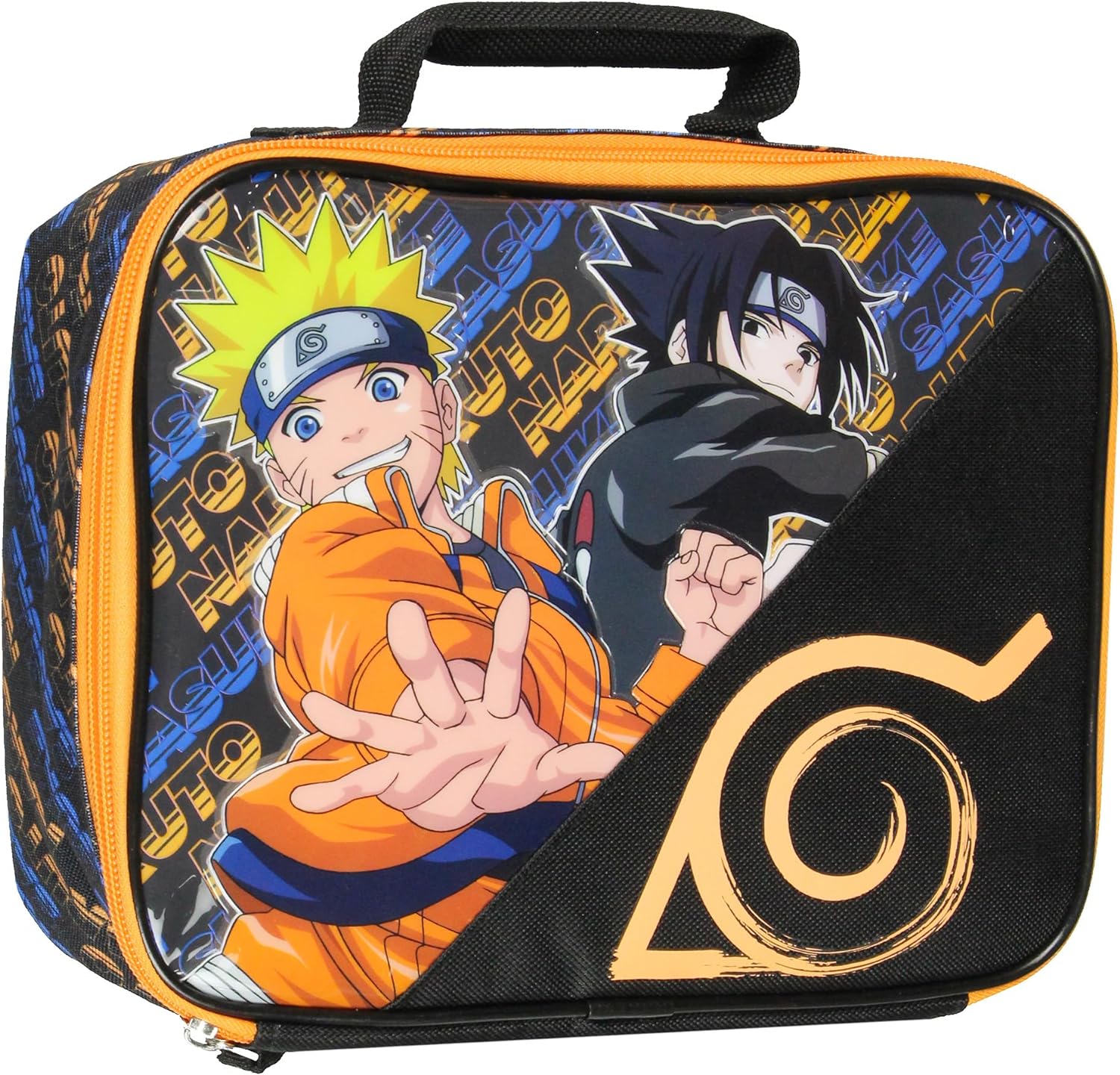 Lonchera Naruto y Sasuke Manga Anime Hidden Village