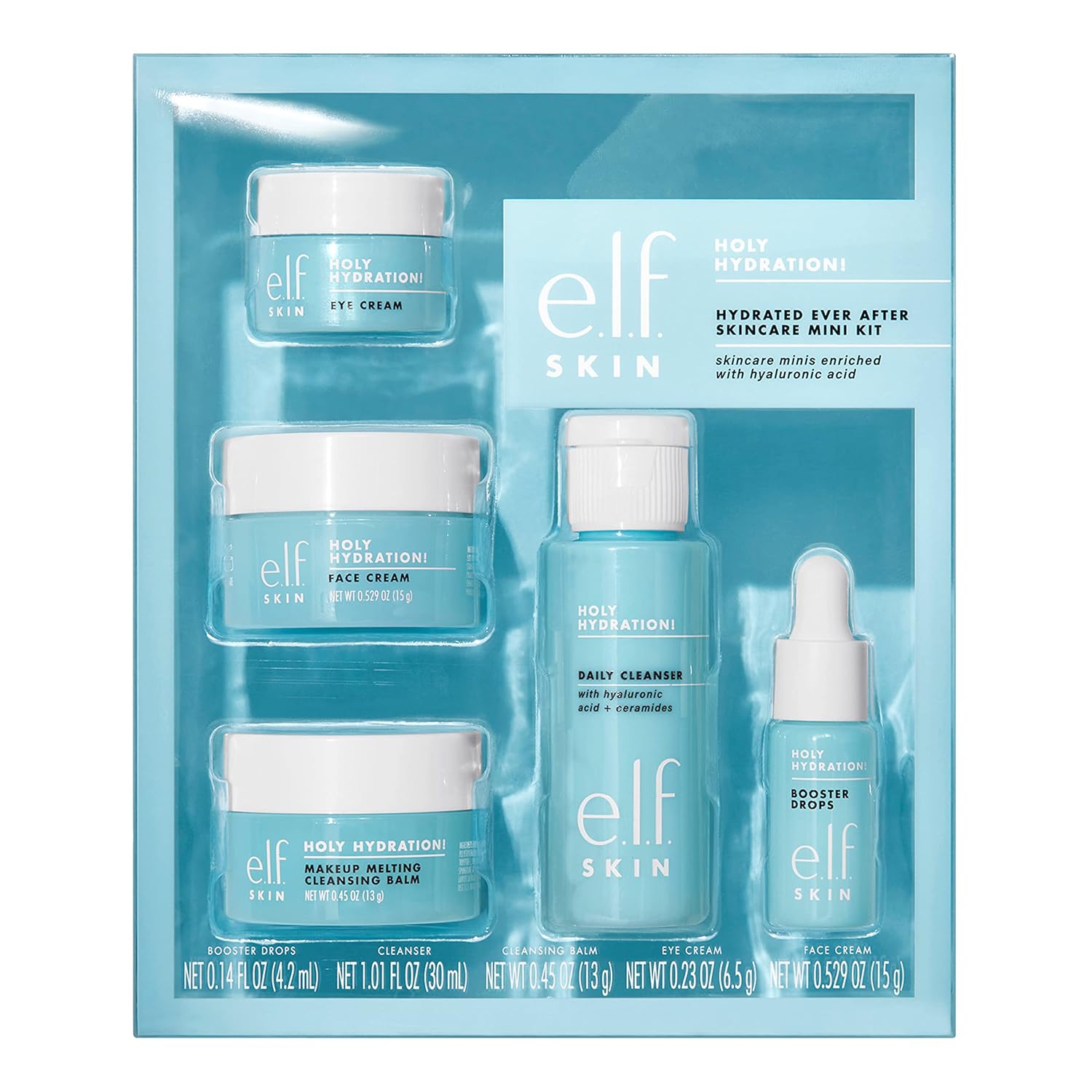 e.l.f. SKIN Hydrated Ever After - Minikit de cuidado de la piel