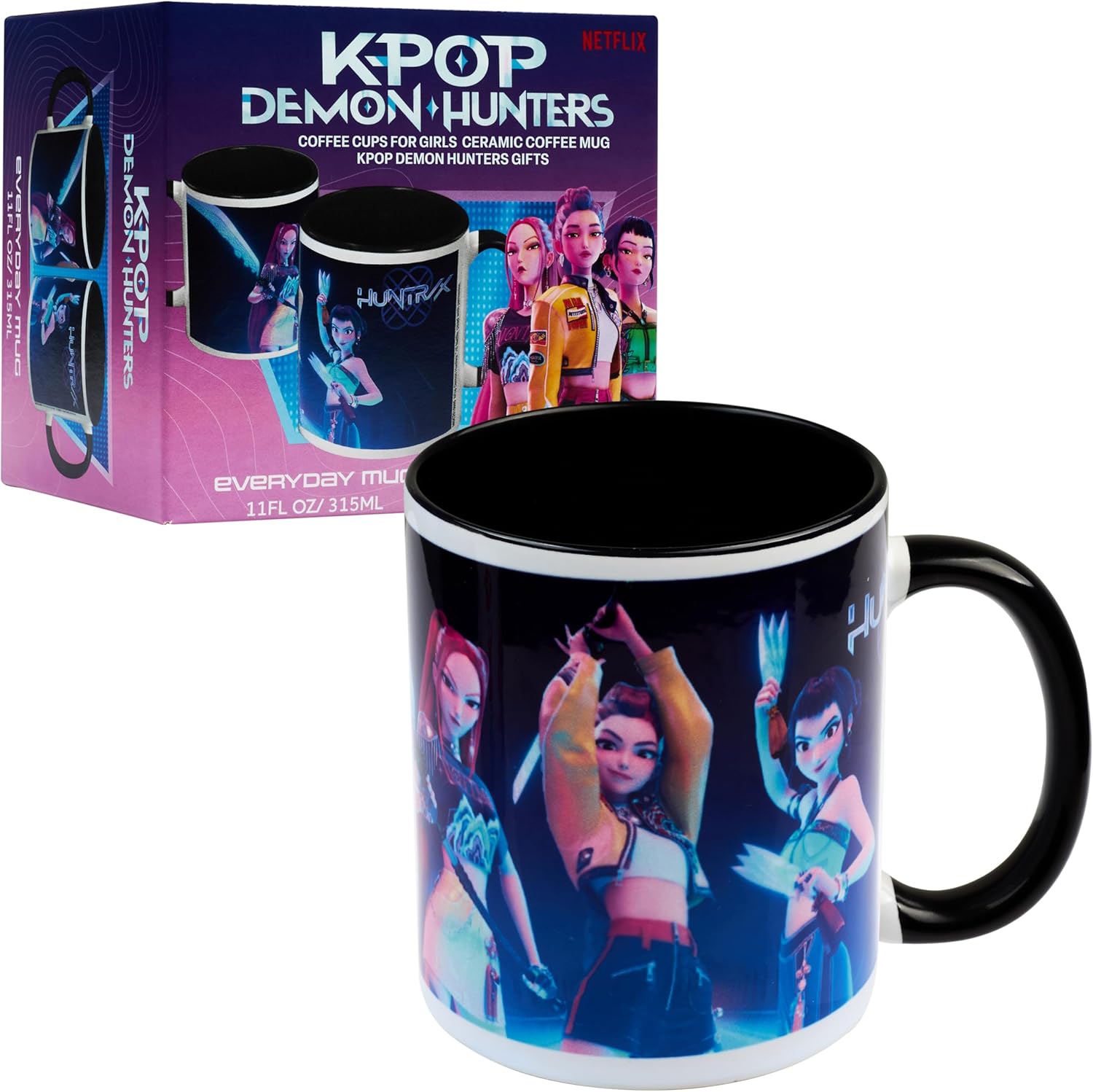 KPop Demon Hunters Huntrix Taza
