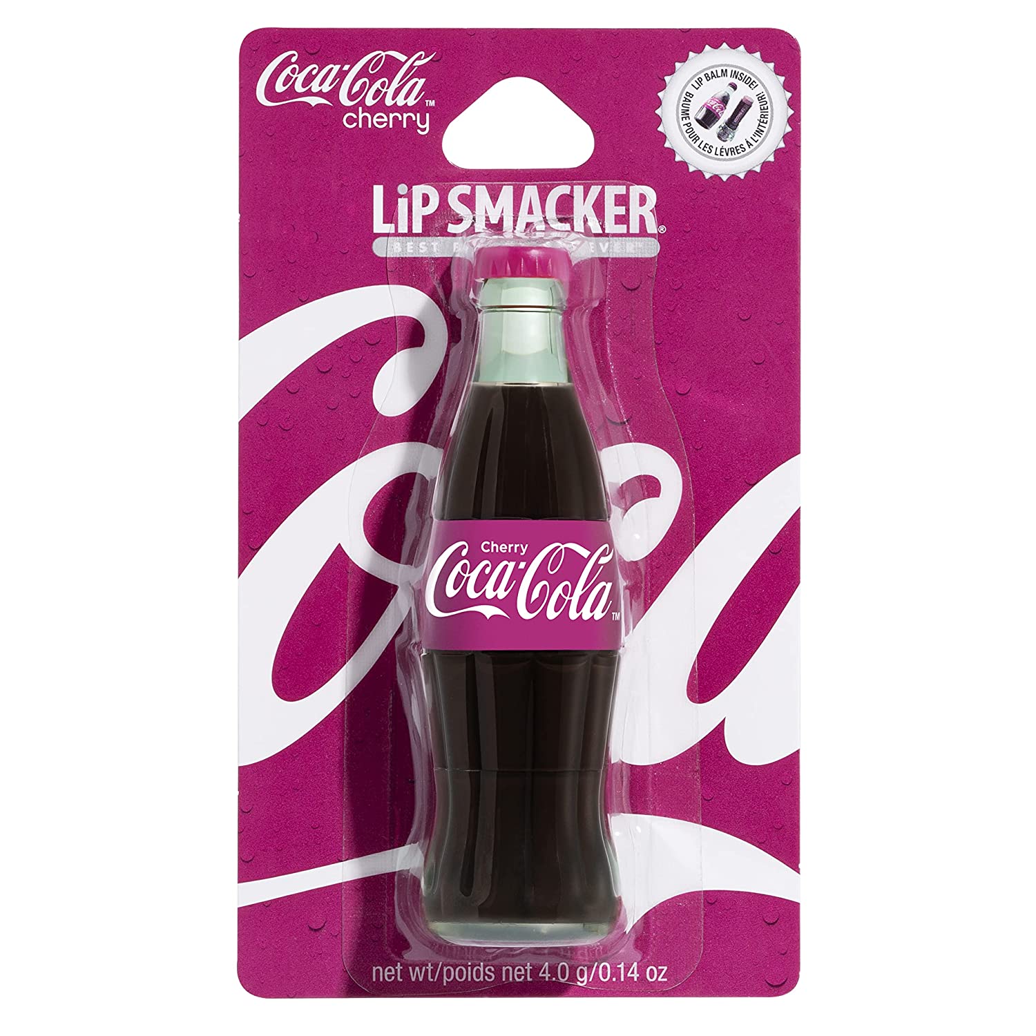 Lip Smacker Holiday Cherry Coca Cola - Bálsamo labial con sabor a cereza,