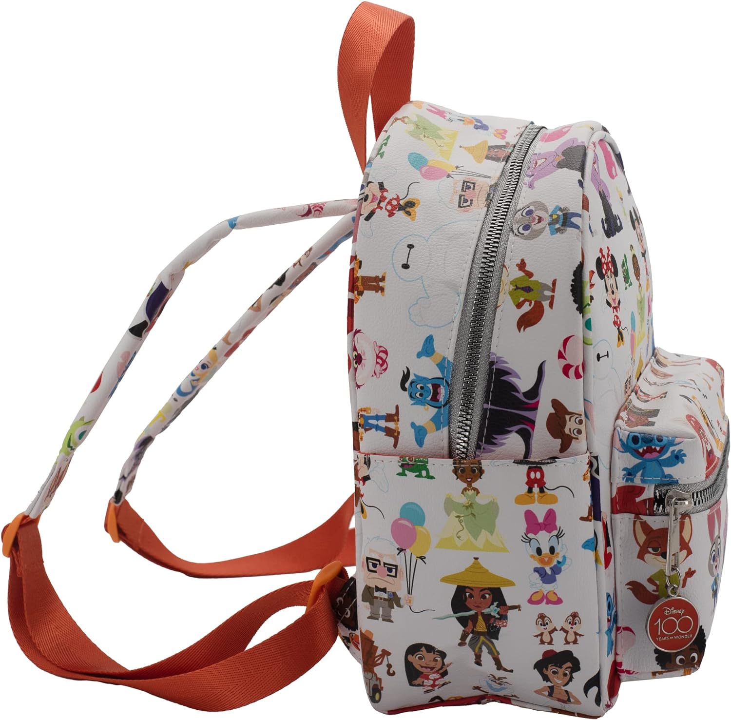Disney 100 Mini Mochila Personajes Allover